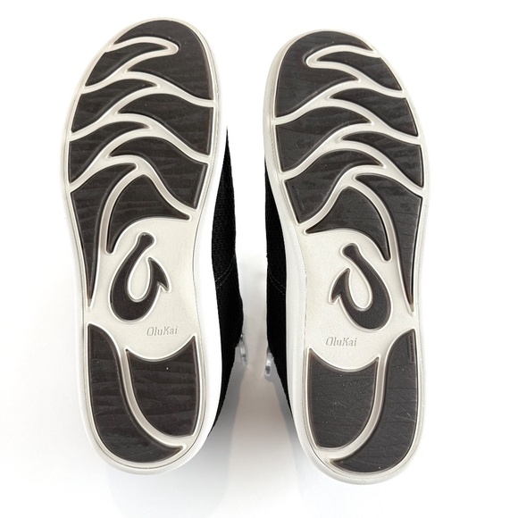 OluKai Alapa Li  Mens Black Slip on Casual Sneakers Size 9 EUR 42, Never Worn - Picture 4 of 5